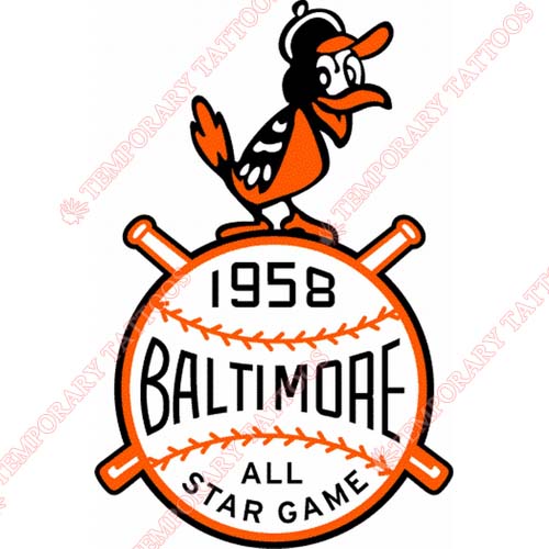 MLB All Star Game Customize Temporary Tattoos Stickers NO.1313